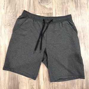 Lulu lemon grey 7” shorts large sweatshorts